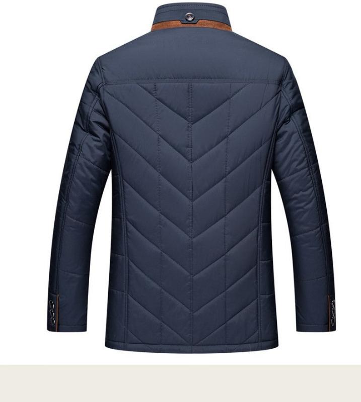 Michele | Winterjacke mit Stehkragen für Herren und langen Ärmeln