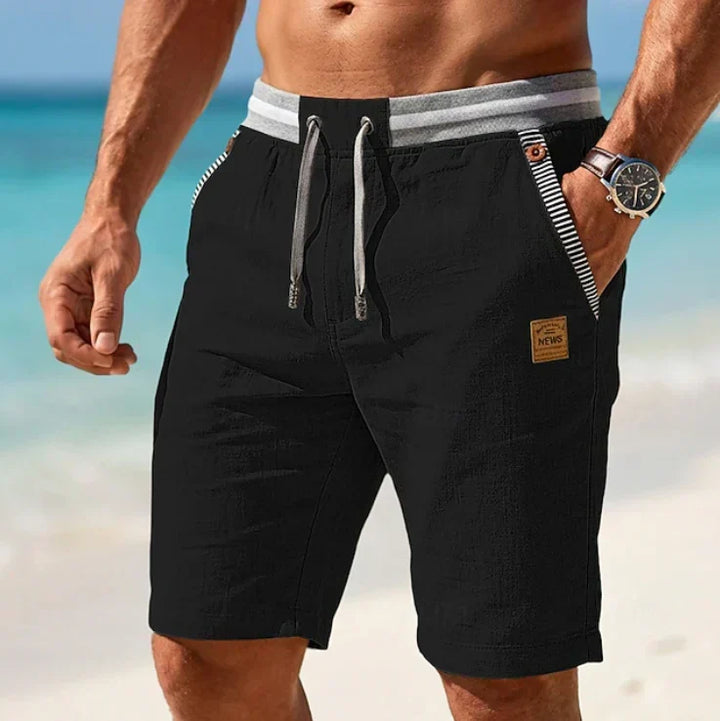 Herren Shorts mit Taschen und Kordelzug
