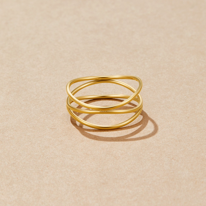 Alicia | Goldring für Damen