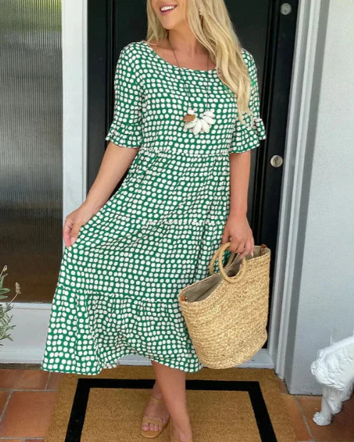 Zora | von Ozeanen inspiriertes, luftiges Sommerkleid für Damen