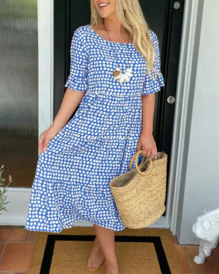 Zora | von Ozeanen inspiriertes, luftiges Sommerkleid für Damen