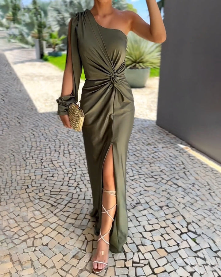 Sienna | Elegantes Abendkleid mit langen Ärmeln