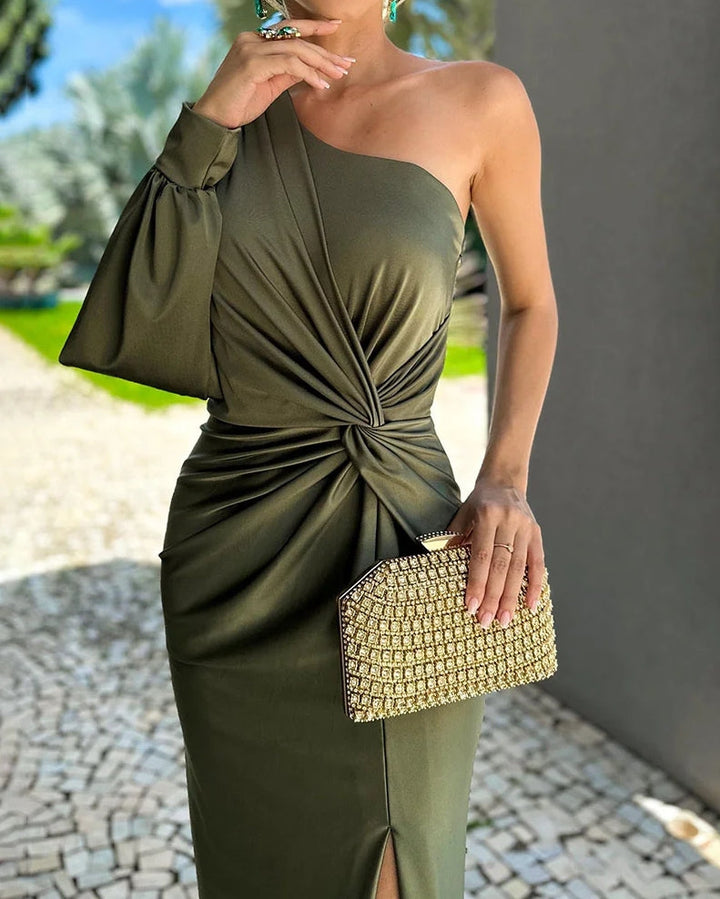 Sienna | Elegantes Abendkleid mit langen Ärmeln
