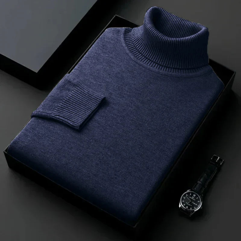 Noé | Eleganter und bequemer Rollkragenpullover mit langen Ärmeln