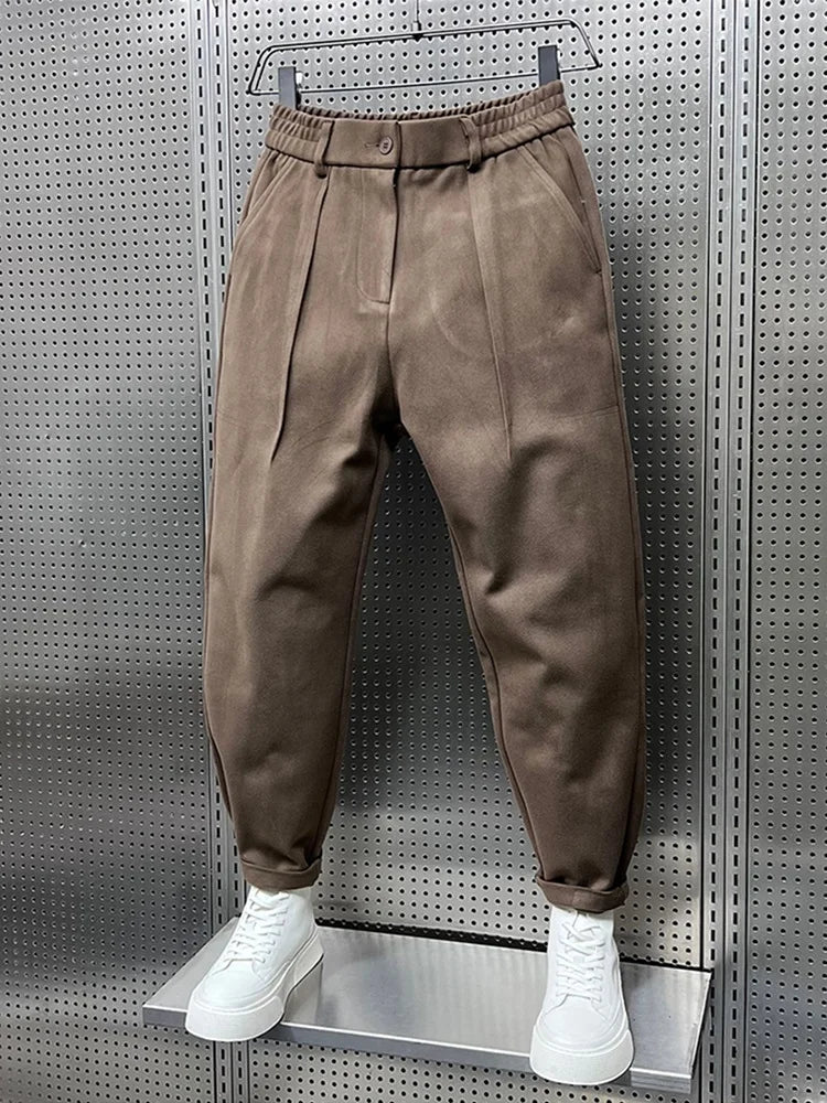 Mathieu | Bequeme Herrenhose für Herren mit geradem Bein und mittlerem Bund