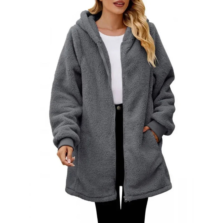 Annika | Gemütliche Kapuzenjacke für Damen mit langen Ärmeln