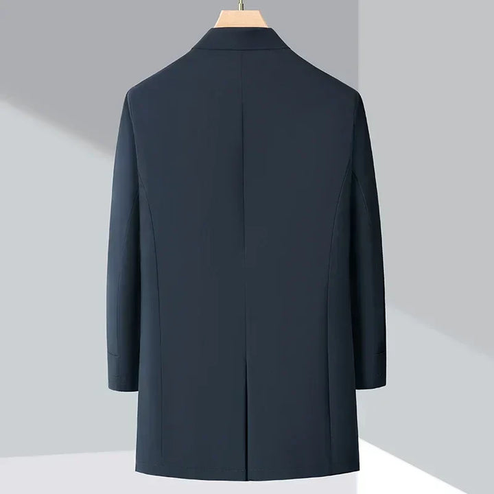 André | Burke Daunen-Trenchcoat für Herren mit langen Ärmeln