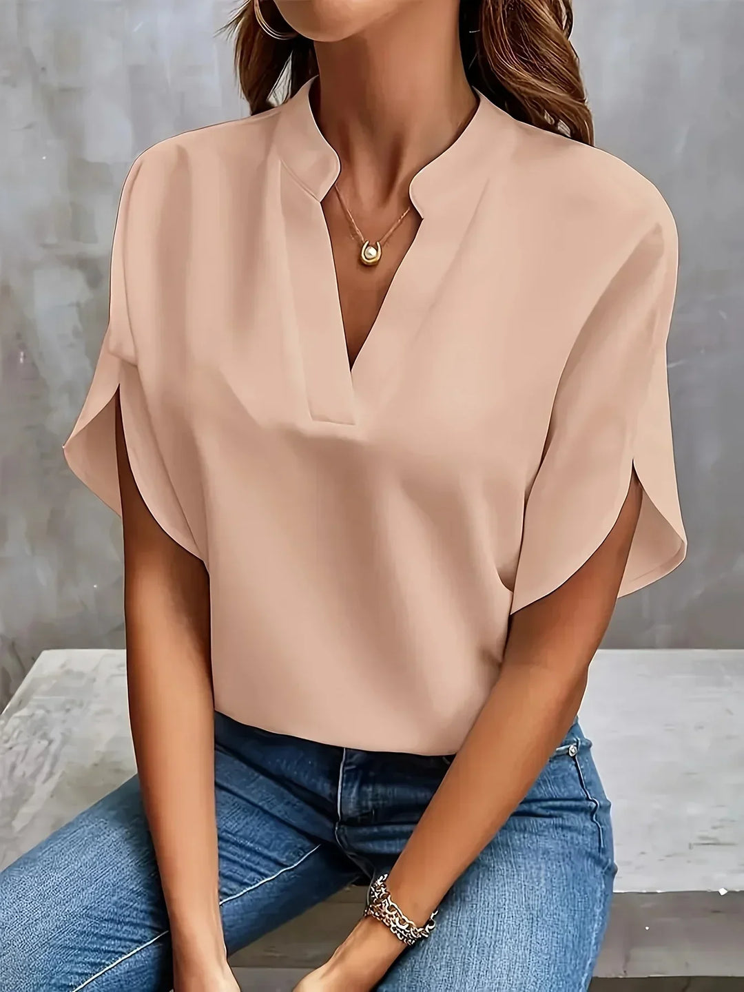 Thalia | Anspruchsvolle Bluse mit maßgeschneidertem Design