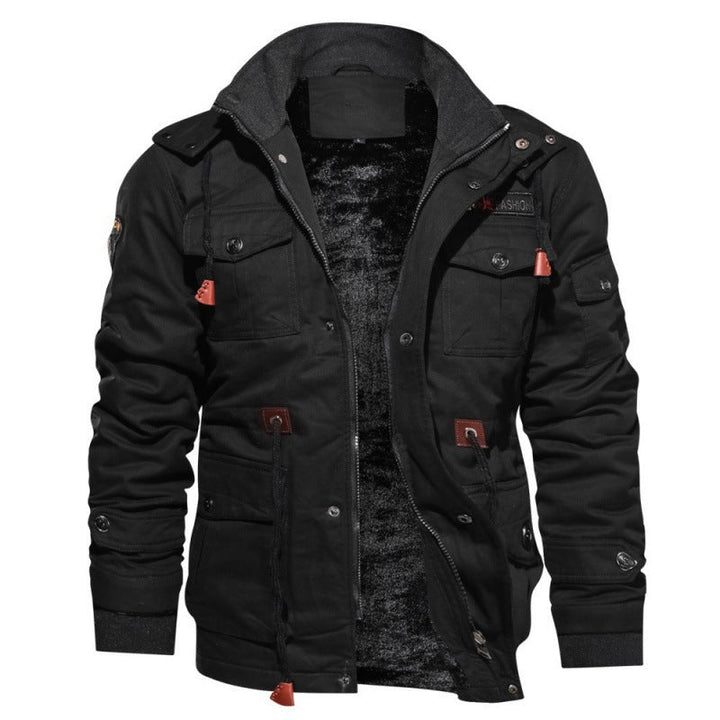 Alessandro | Hochwertige Winterjacke für Herren mit langen Ärmeln und Stehkragen