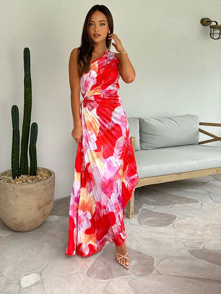 Katie | Plissierte Sommerkleid (Fast ausverkauft) für Damen