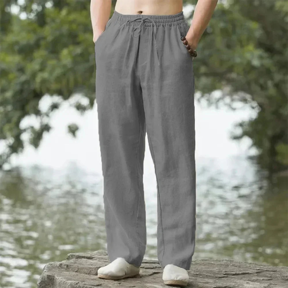 Noor | Zen Hose für Herren mit weiter Passform und mittlerem Bund