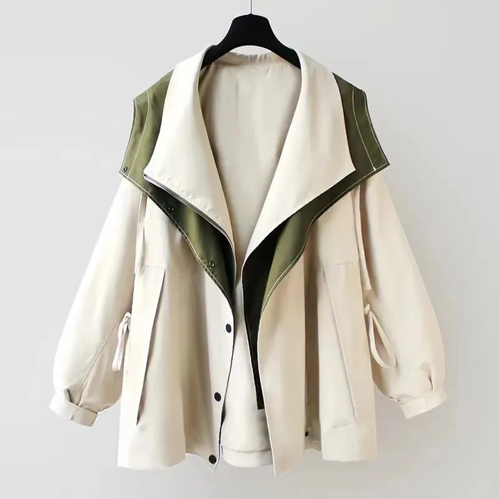 Frieda | Gemütliche Windjacke für Damen mit langen Ärmeln