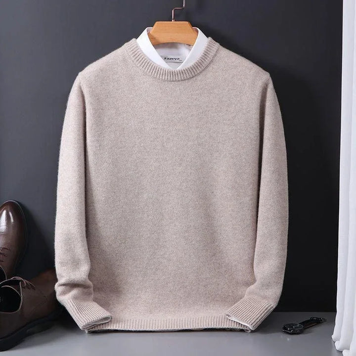 EARL | Premium Trikot Cardigan für Herren mit Rundhalsausschnitt und langen Ärmeln