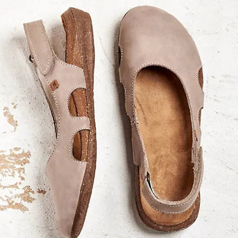 Eve | Bequeme Orthopädische Sandalen für Damen mit niedrigem Absatz