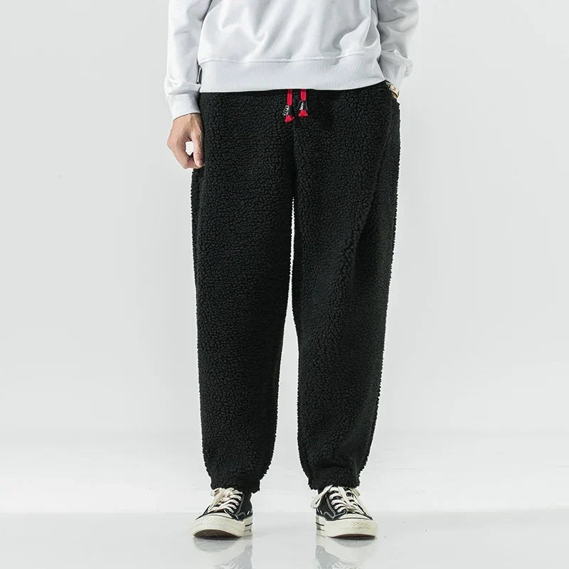 Herren-Jogginghose mit Taschen und Kordelzug