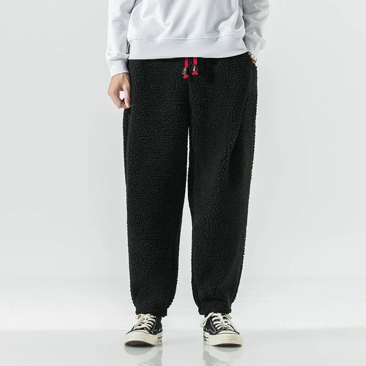 Herren-Jogginghose mit Taschen und Kordelzug