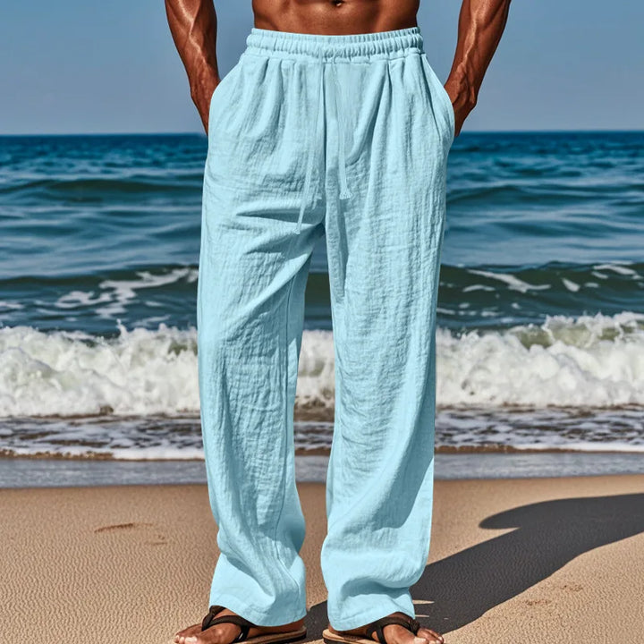 Zane | Entspannte Strandhose für Herren mit weiter Passform und mittlerem Bund