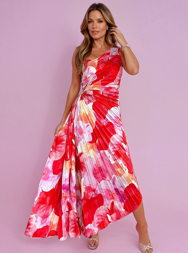 Katie | Plissierte Sommerkleid (Fast ausverkauft) für Damen