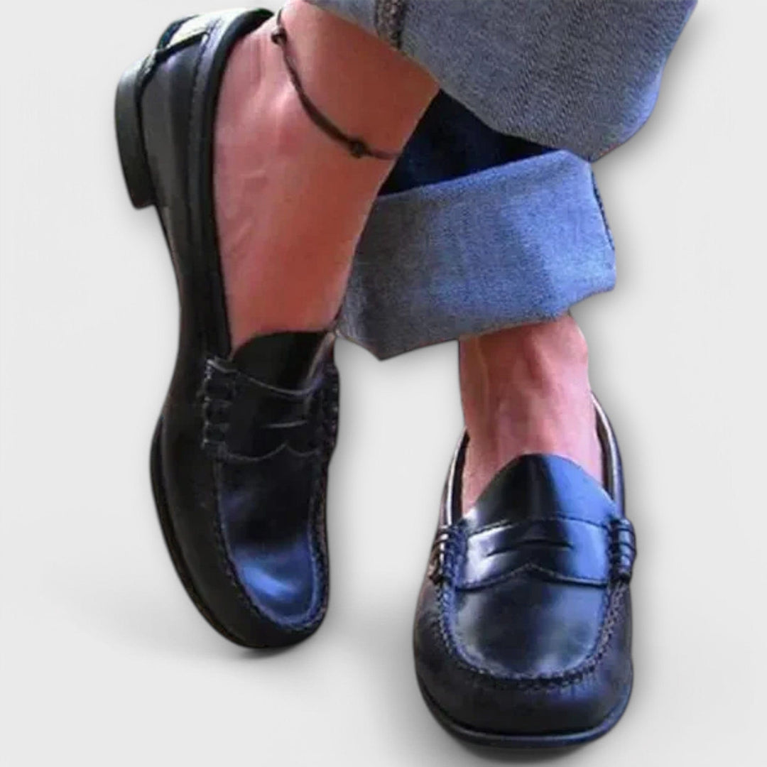 Eline | Klassische Damen Mokassins Ballerinas