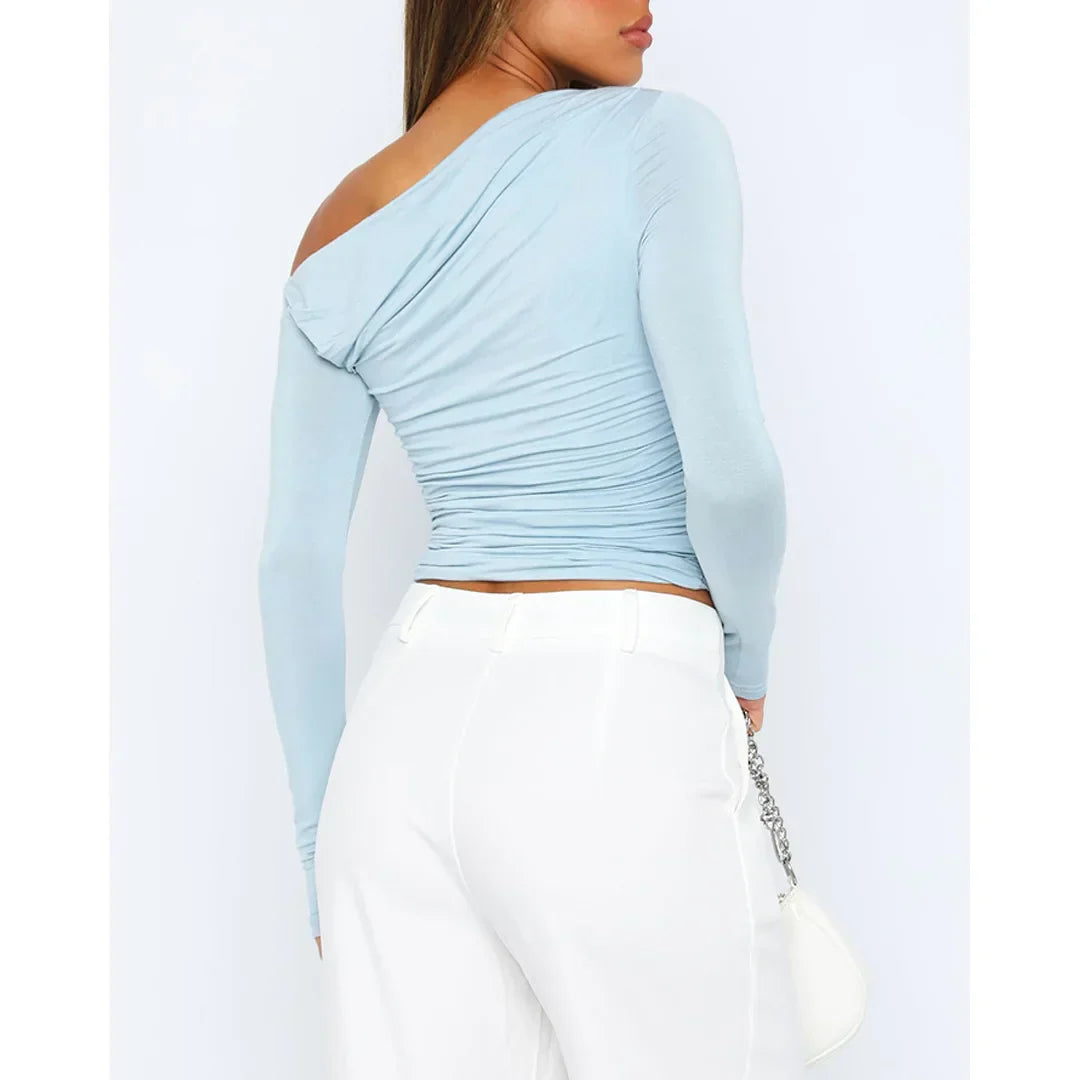 Damen Langarmtop Cropped