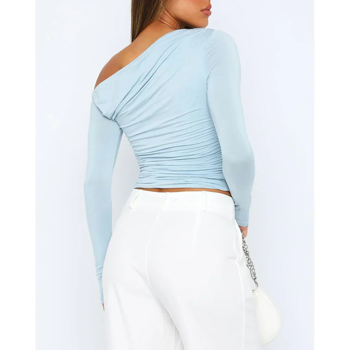Damen Langarmtop Cropped