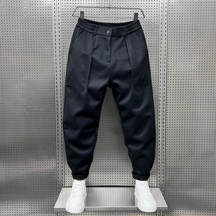 Mathieu | Bequeme Herrenhose für Herren mit geradem Bein und mittlerem Bund