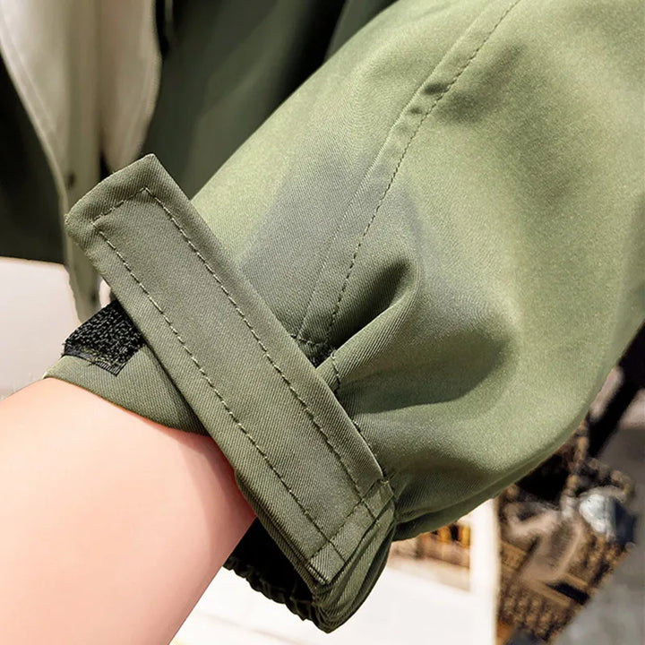 Frieda | Gemütliche Windjacke für Damen mit langen Ärmeln