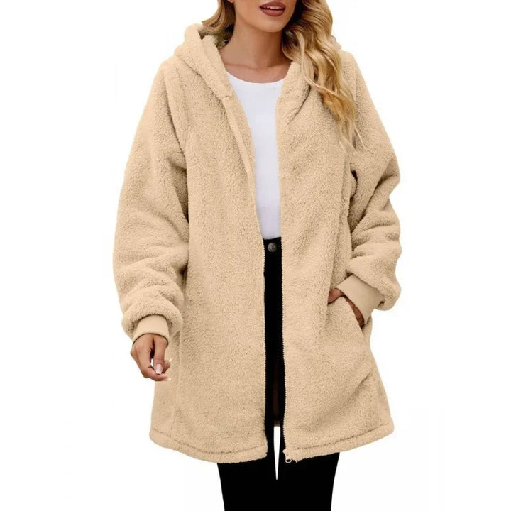 Annika | Gemütliche Kapuzenjacke für Damen mit langen Ärmeln