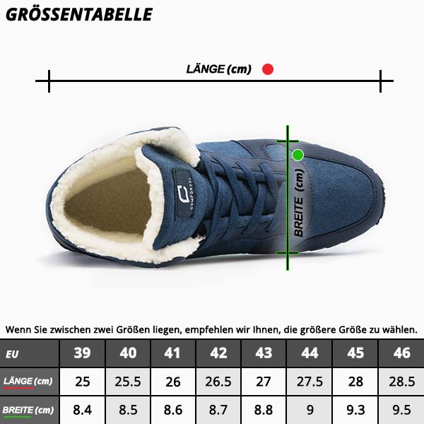 Snugg | Gemütliche Herren-Schuhe mit flachem Absatz