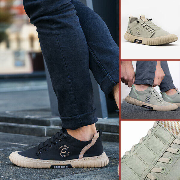 Reelstep | Ultra Leichte Herren-Schuhe mit flachem Absatz
