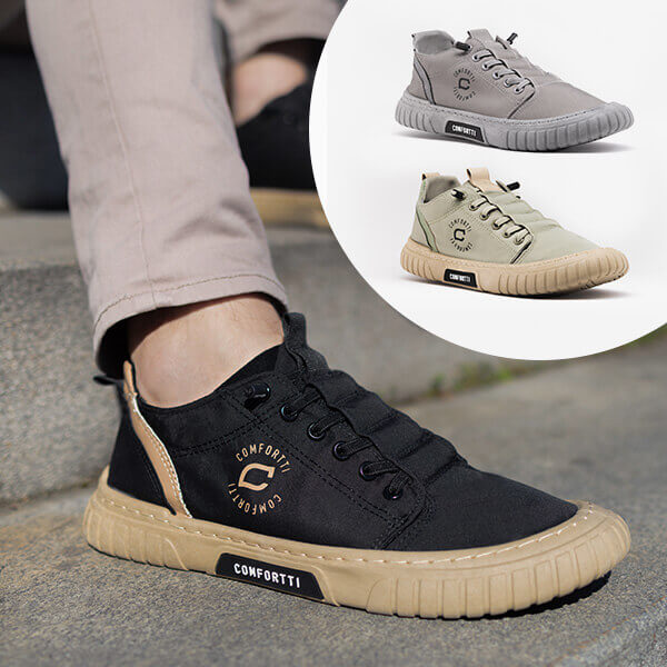 Reelstep | Ultra Leichte Herren-Schuhe mit flachem Absatz