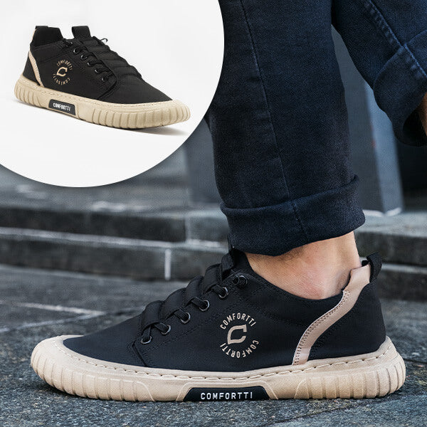 Reelstep | Ultra Leichte Herren-Schuhe mit flachem Absatz