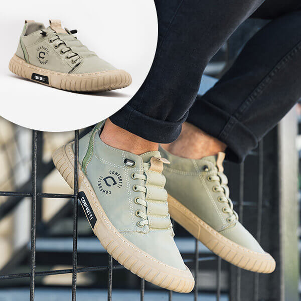 Reelstep | Ultra Leichte Herren-Schuhe mit flachem Absatz