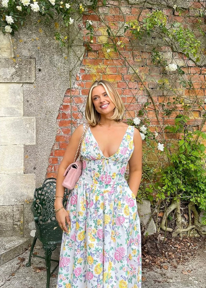 Aeliana | Elegantes, schmeichelhaftes Sommerkleid für Damen