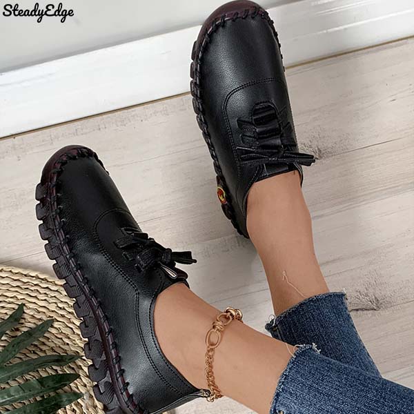 STEADYEDGE | Damen Komfortschuhe mit flachem Absatz