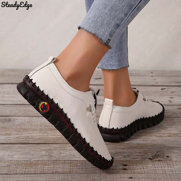 STEADYEDGE | Damen Komfortschuhe mit flachem Absatz