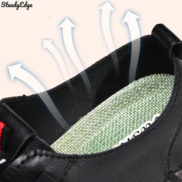STEADYEDGE | Damen Komfortschuhe mit flachem Absatz