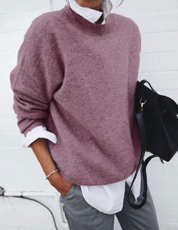 Daisy | Weicher Pullover für Damen mit Rundhalsausschnitt und langen Ärmeln