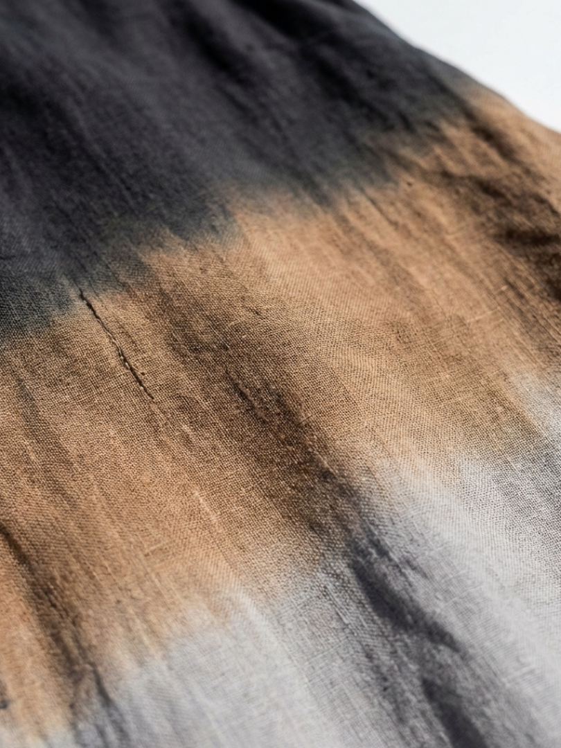 Sorelle | Ärmelloses Ombre-Midi-Kleid für Damen mit Rundhalsausschnitt