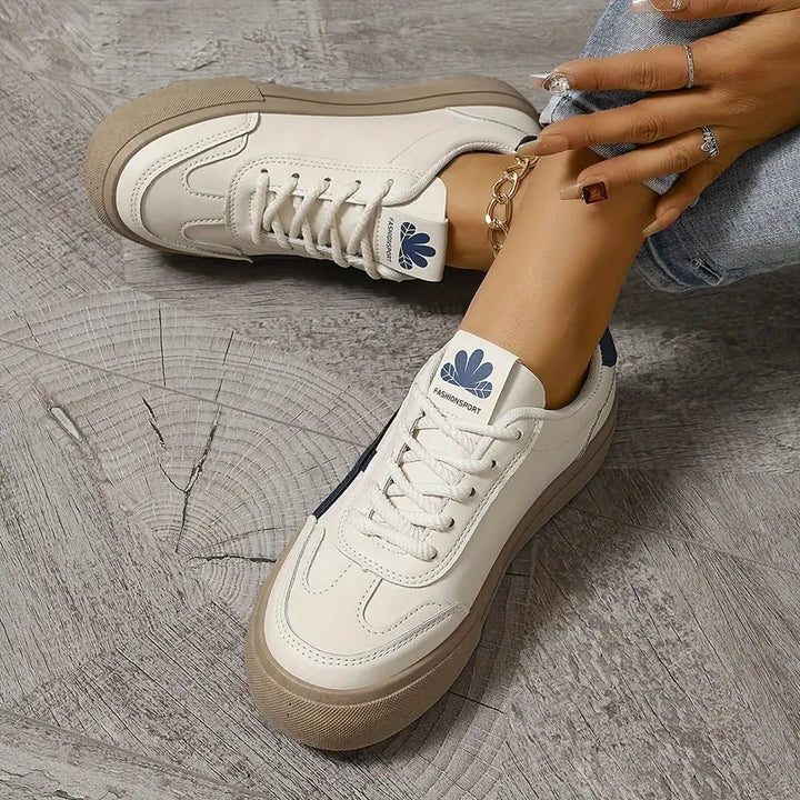 Nina | Orthopädische Sneaker für Damen mit niedrigem Absatz