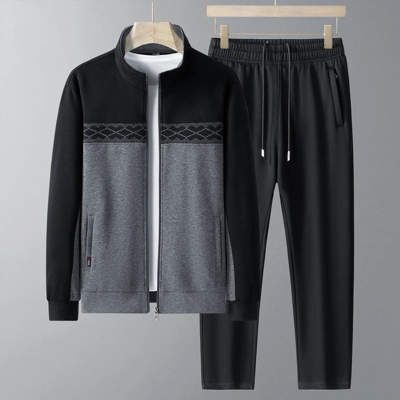 Herren Trainingsanzug mit Taschen und Tunnelzug