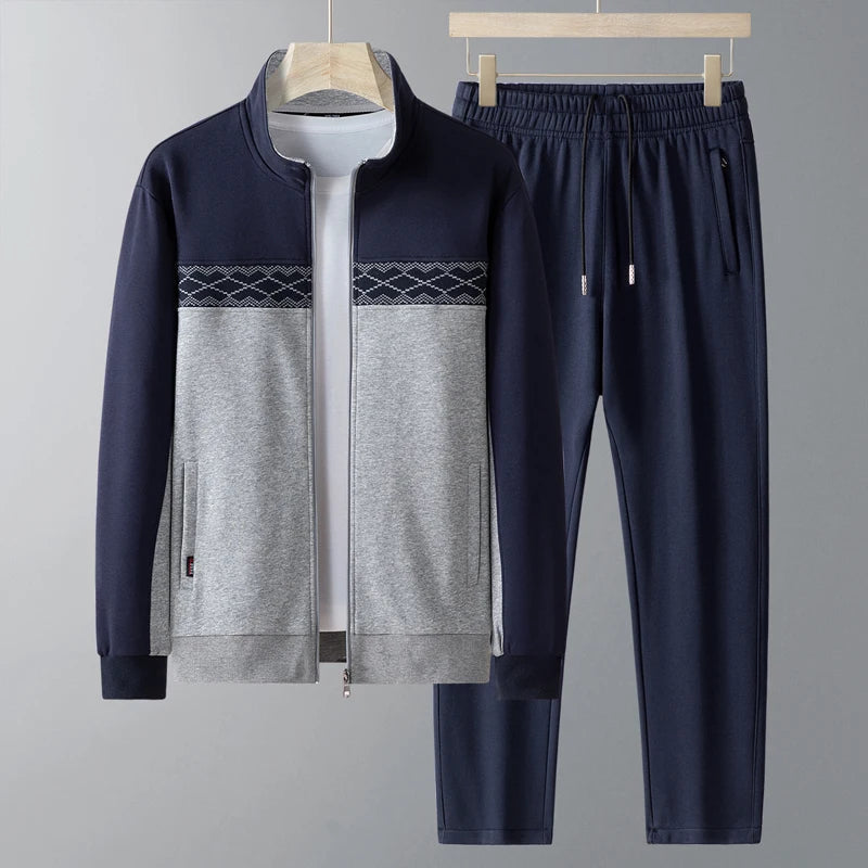 Herren Trainingsanzug mit Taschen und Tunnelzug