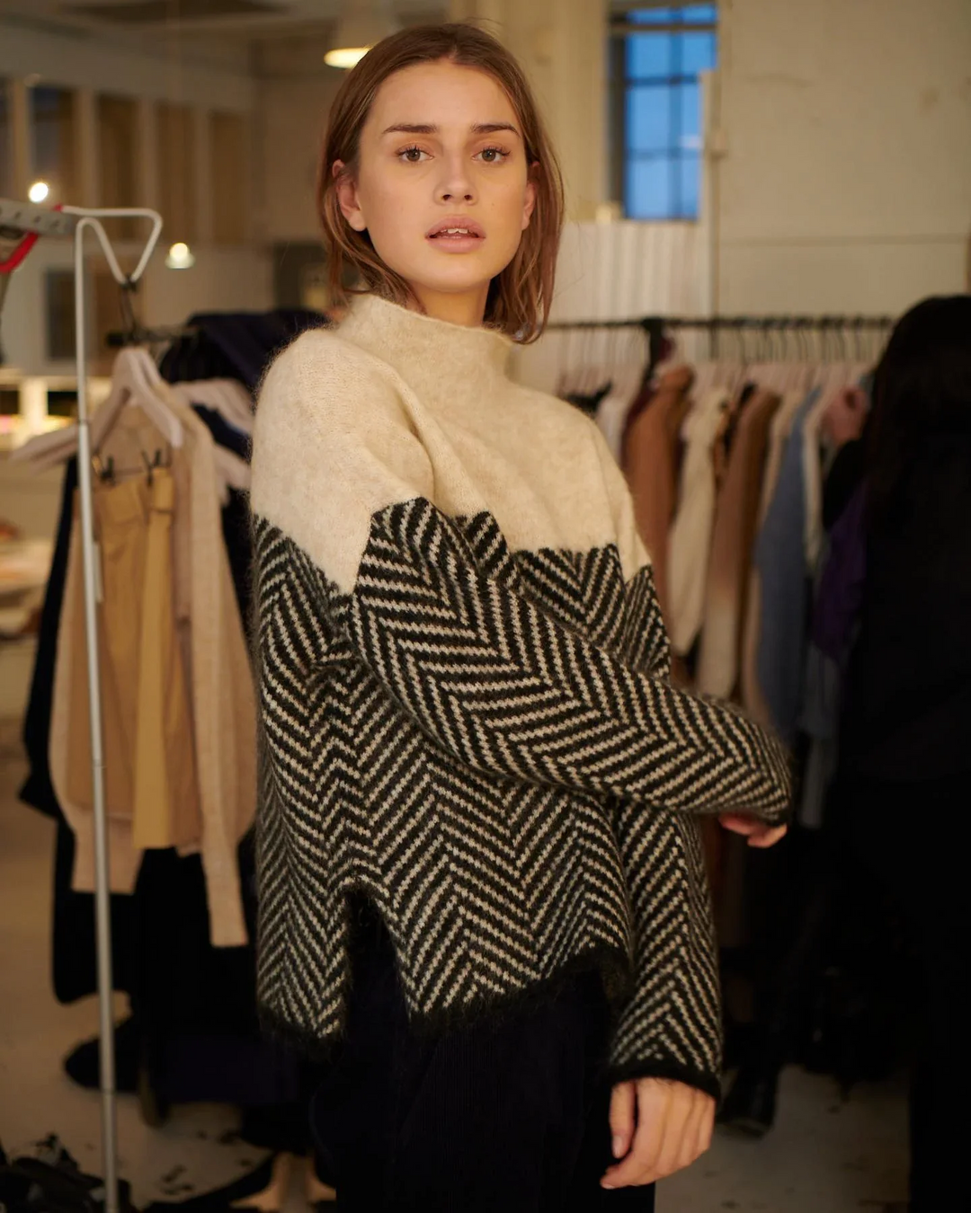 Maeve | Kuscheliger Rollkragenpullover für Damen mit langen Ärmeln