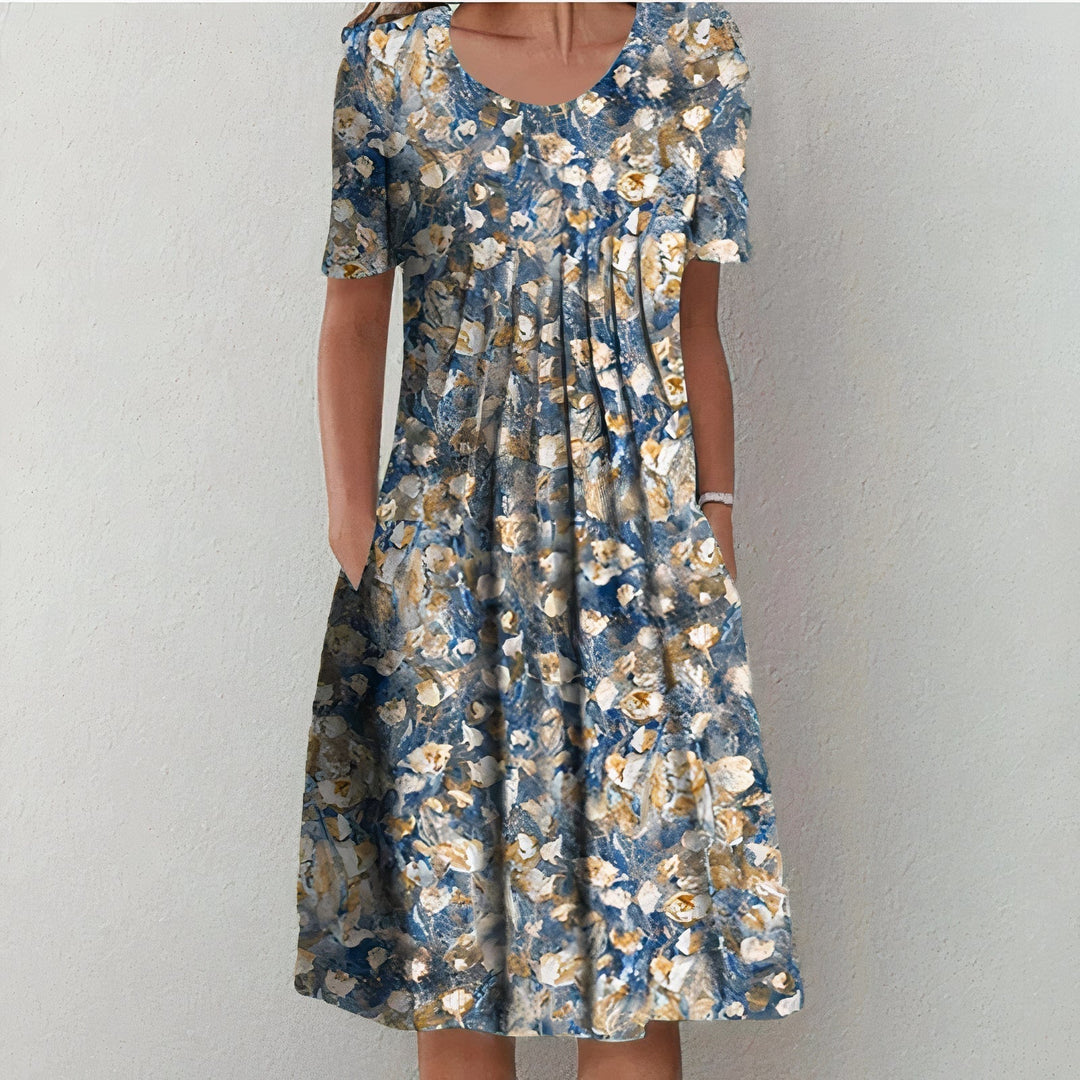 Lizzy | Elegantes Kleid (Fast ausverkauft) für Damen mit Blumenmuster