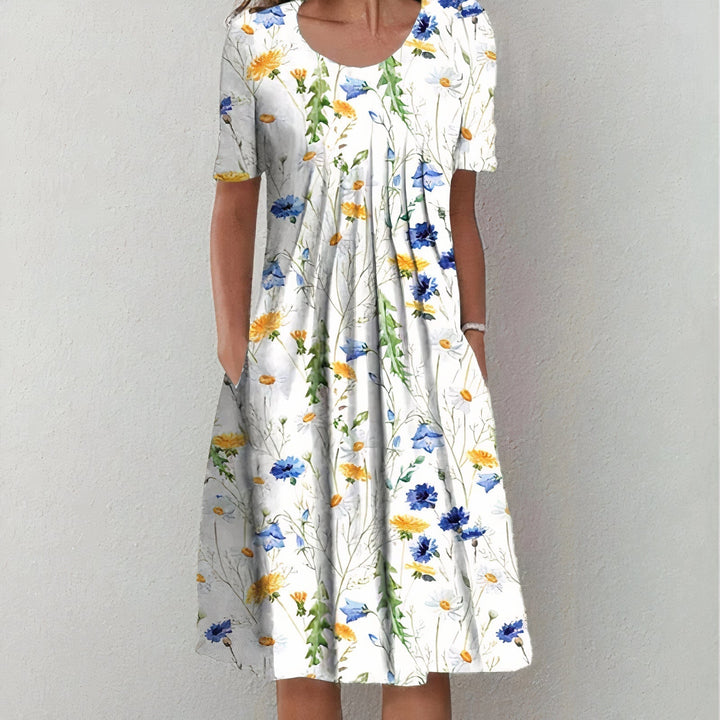 Lizzy | Elegantes Kleid (Fast ausverkauft) für Damen mit Blumenmuster