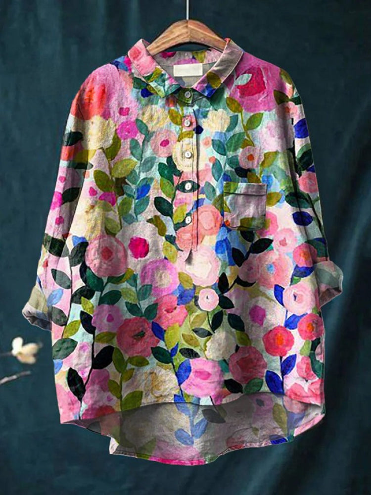Tiziana | Gemustertes Hemd