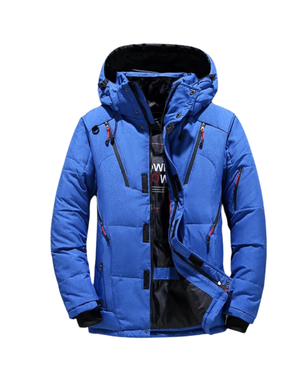 Elite Winterjacke für Herren mit Kapuze und langen Ärmeln