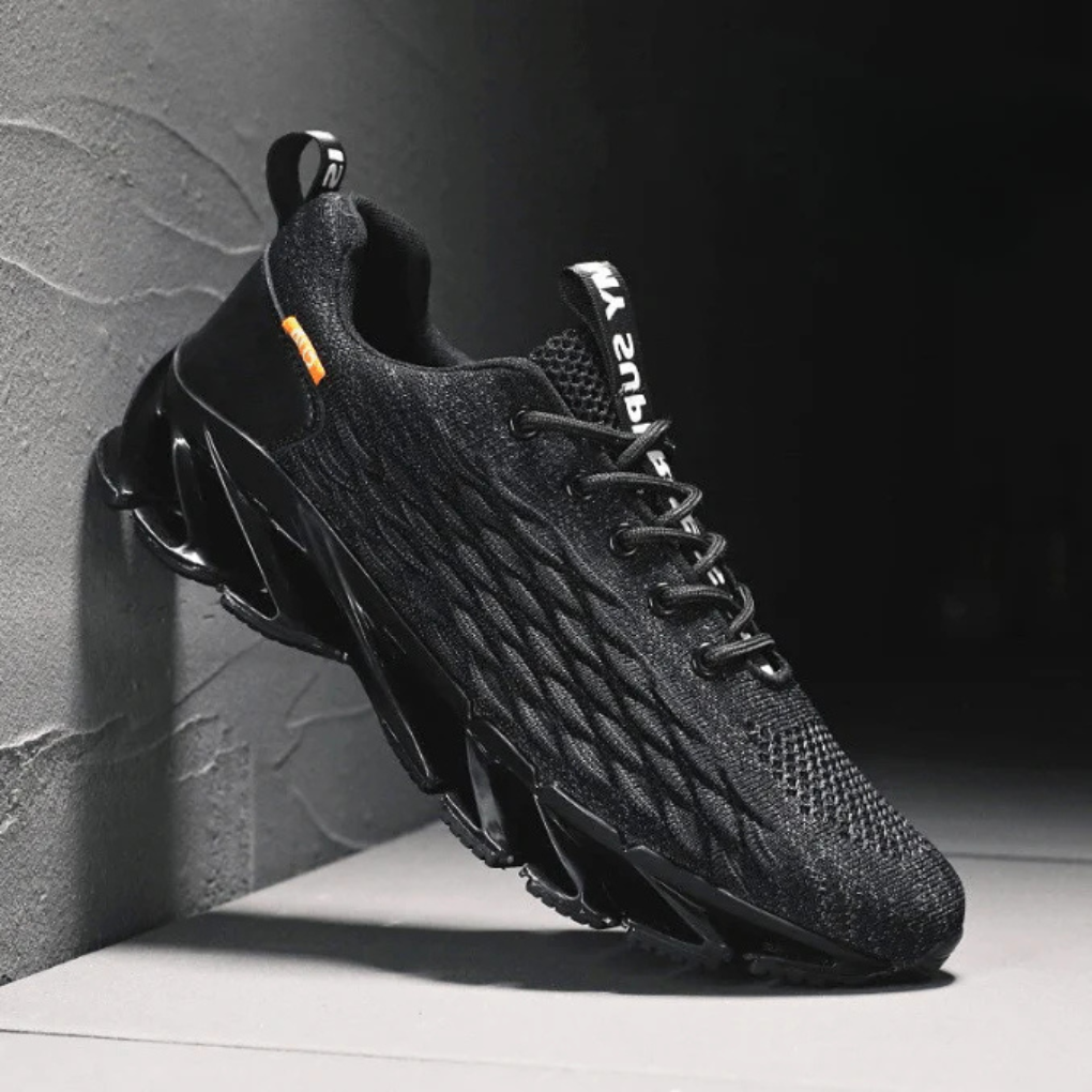 Herren Sneaker mit Schnürverschluss, Laufschuh-Design