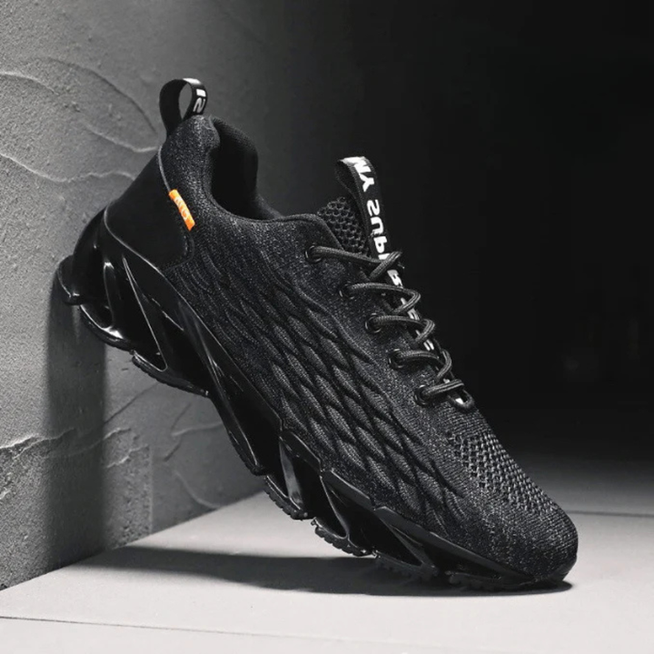 Herren Sneaker mit Schnürverschluss, Laufschuh-Design