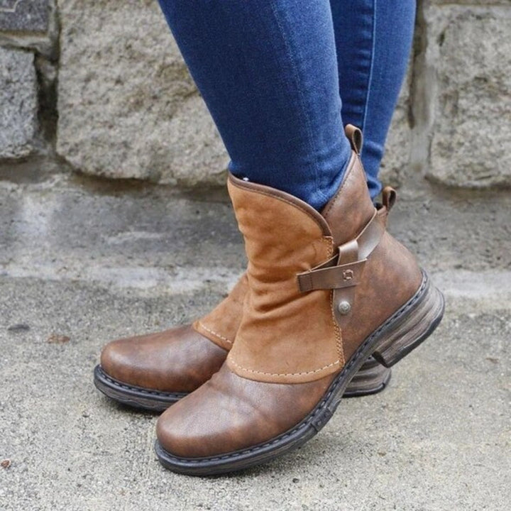 Grace | Komfort Stiefel für Damen mit niedrigem Absatz